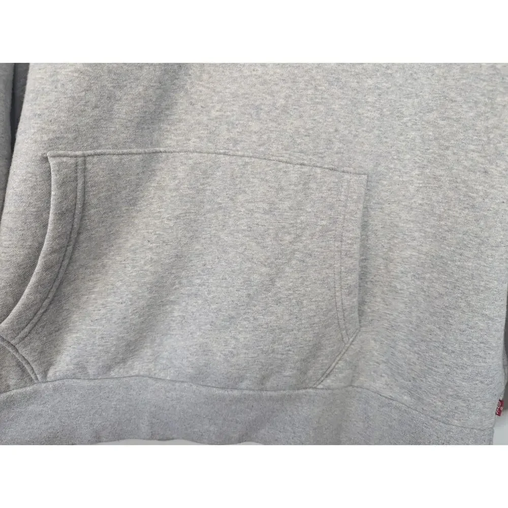NWT Men's Levi's Grey Heather Standard Artist Hoodie Sweatshirt